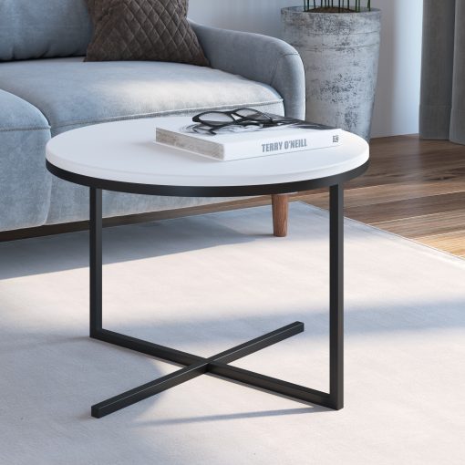 MESA 4816 BLANCO/NEGRO
