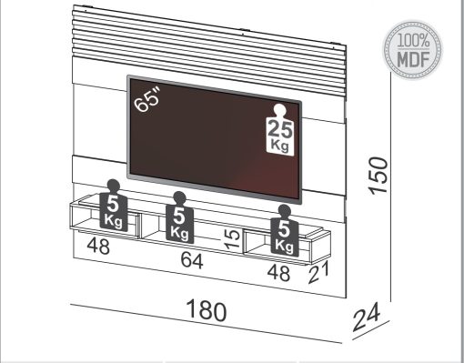 PANEL 180CM - Imagen 2