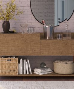 CA0201 CREDENZA-BUFFET COLOR VERMONT/ COBRE *OF*