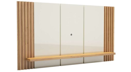 PANEL 220CM BLANCO HUESO / FREIJO 65'' - Imagen 3