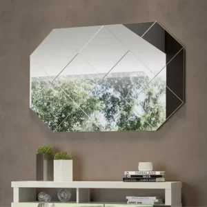 CA0102 PANEL DECORATIVO 170CM -OFF WHITE / ESPEJO