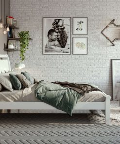 CAMA FULL REALI - Blanco