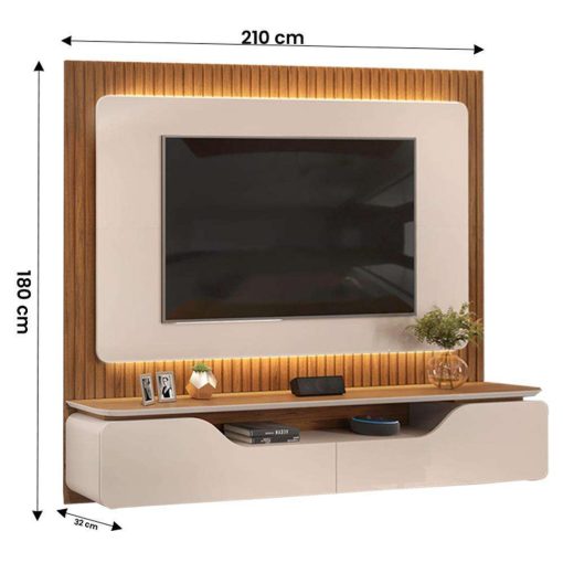 CENTRO ENT PANEL TREVISO OFF WHITE/ FREIJO - Imagen 4