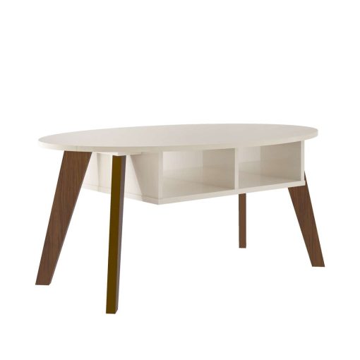 MESA DE CENTRO DIVA OFF WHITE/ CEDRO - Imagen 6