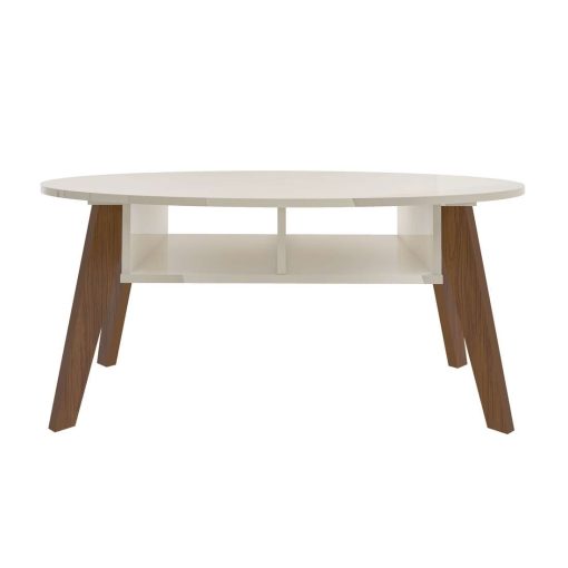 MESA DE CENTRO DIVA OFF WHITE/ CEDRO - Imagen 7
