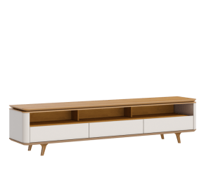 CENTRO ENT RACK ARC 3G 1.8 OFF WHITE/ NATURE