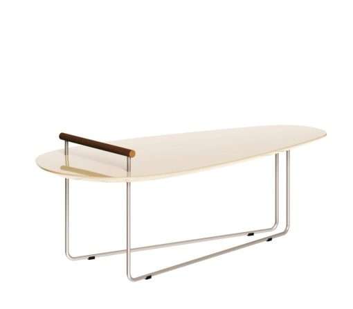 MESA DE CENTRO SIDE G OFF WHITE VIDRIO