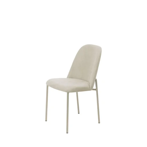 SILLA LUCILLE CHAMPAGNE SOFT PALHA