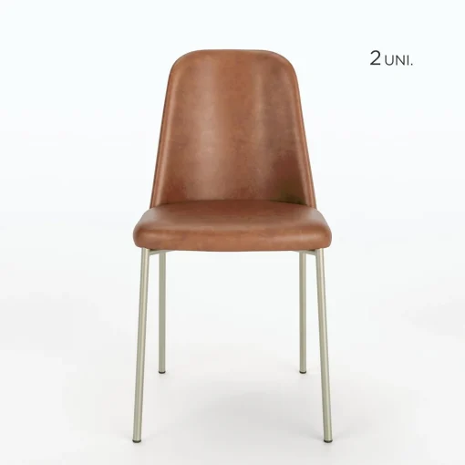 SILLA LUCILLE CHAMPAGNE CARAMEL