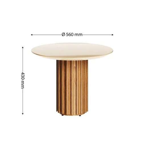 MESA DE CENTRO / LATERAL LIVING OFF WHITE - Imagen 2