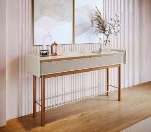 CONSOLA-APARADOR DUNE OFF WHITE/ NATURE
