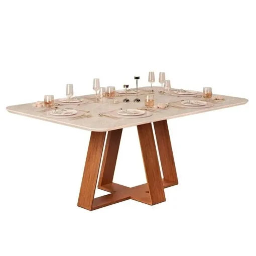 MESA CELESTE 1700x900x25 FREIJO/QUARTZO