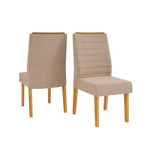 SILLA ONDINA CEDRO/VELUDO KRAFT