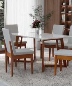 MESA DE COMEDOR CALIFORNIA 1.30 CARAMELO