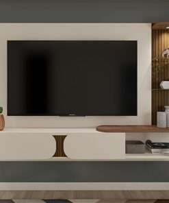 CENTRO ENT PANEL TORONTO- OFF WHITE/PINO RIPADO