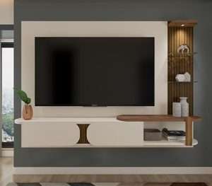 CENTRO ENT PANEL TORONTO OFF WHITE/ PINO RIPADO