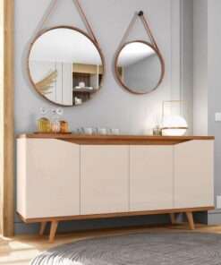 RACK GRACE 4 PUERTAS OFF WHITE