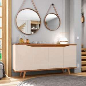 RACK GRACE 4 PUERTAS OFF WHITE