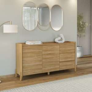 CREDENZA-BUFFET RENNES 3 CAJONES Y 2 PUERTAS HANNOVER