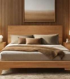 CAMA PALMS WOODEN PANEL QUEEN