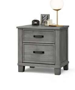MESA DE NOCHE CROSSINGS 39-BR GREY