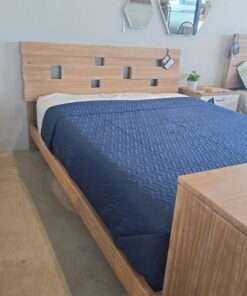 Alternative view of JUEGO DE HABITACION BRIONY BRUSHED WHITE PECAN QUEEN SET 2