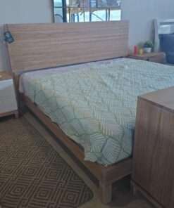 CAMA KING NORDIC BRUSHED PECAN