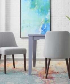 Alternative view of SILLA STYLE WELL BEIFIELD SABLE BROWN WOOD UPHOLSTERED DINING CHAIR W...