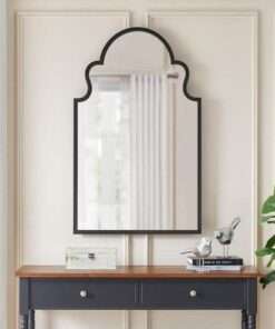 Alternative view of ESPEJO HOME DECORATORS COLLETION MEDIUM TRADITIONAL ARCHED BLACK FRAM...