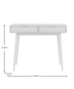 ESCRITORIO STYLEWELL AMERLIN SHADOW GRAY WOOD - Imagen 3