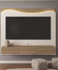 PANEL LUMIERE OFF WHITE/ROBLE