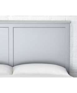 CAMA STYLEWELL GRANBURY STONE GRAY WOOD QUEEN PLATFORM BED - Imagen 5