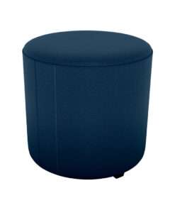 Alternative view of OTTOMAN-PUFF COPENHAGE E-433 AZUL