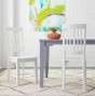 Alternative view of SILLA DE COMEDOR STYLE WELL SCOTTSBURY WHITE WOOD DINING CHAIR WITH S...