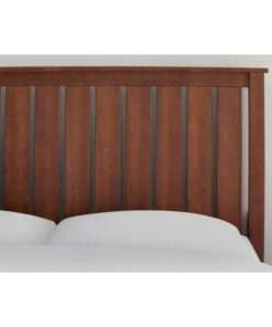 CAMA KING STYLE WELL GATESTONE WALNUT BROWN 77IN W x 48IN H - Imagen 5
