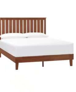 CAMA KING STYLE WELL GATESTONE WALNUT BROWN 77IN W x 48IN H