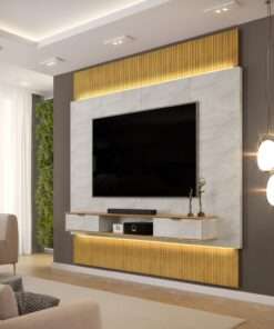 PANEL EXTENSIBLE HIT 229 CEDRO/QUARTZO