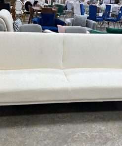 SOFA CAMA PLEGABLE BLANCO