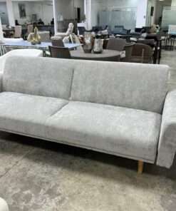 SOFA CAMA PLEGABLE GRIS