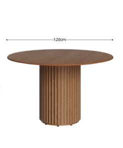 Alternative view of MESA LIVING 1.20 TOPE LAMINADO MADERA REDONDO