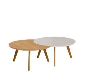 CONJ MESA CLASSIC CENTRO LUNA OFF WHITE/NATURE