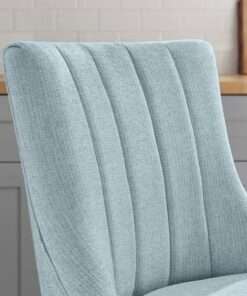 TABURETE BAR TAPIZADO SCOTSFIELD HOME DECORATORS COLLECTION CON DISEN... - Imagen 3