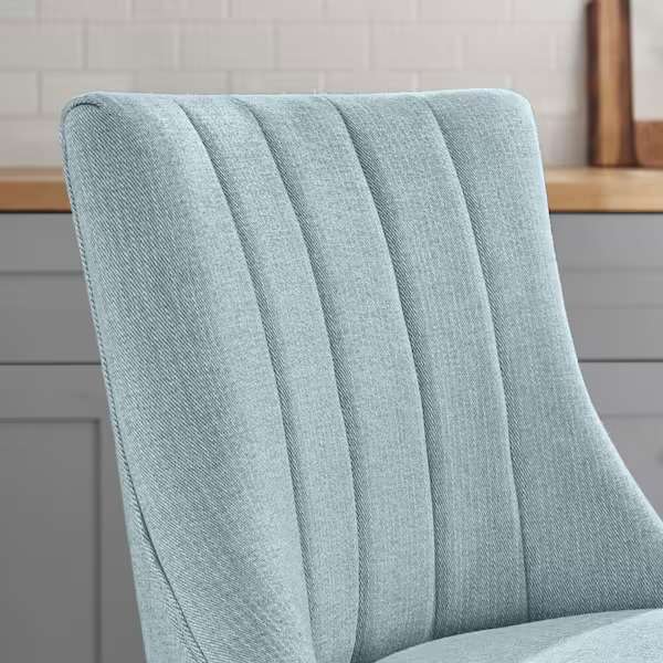 TABURETE BAR TAPIZADO SCOTSFIELD HOME DECORATORS COLLECTION CON DISEN... - Imagen 3