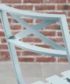SILLA PLEGABLE DE METAL (ACABADO SEABREEZE) - Imagen 2