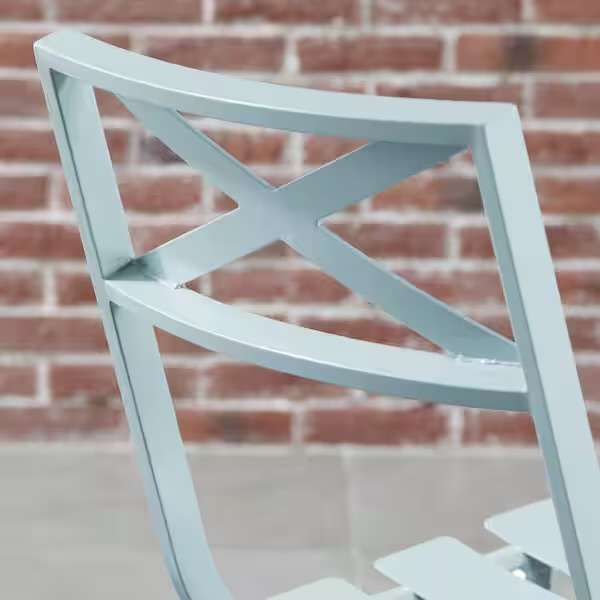 SILLA PLEGABLE DE METAL (ACABADO SEABREEZE) - Imagen 2