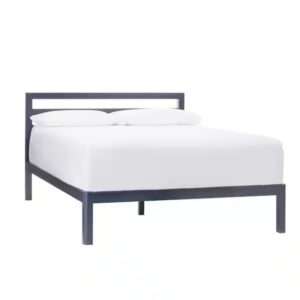 CAMA KING DE METAL STYLEWELL GRANDON EN COLOR AZUL