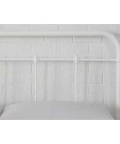 CAMA TWIN XL METAL BLANCO ESTILO GRANJA STYLEWELL DORLEY - Imagen 5