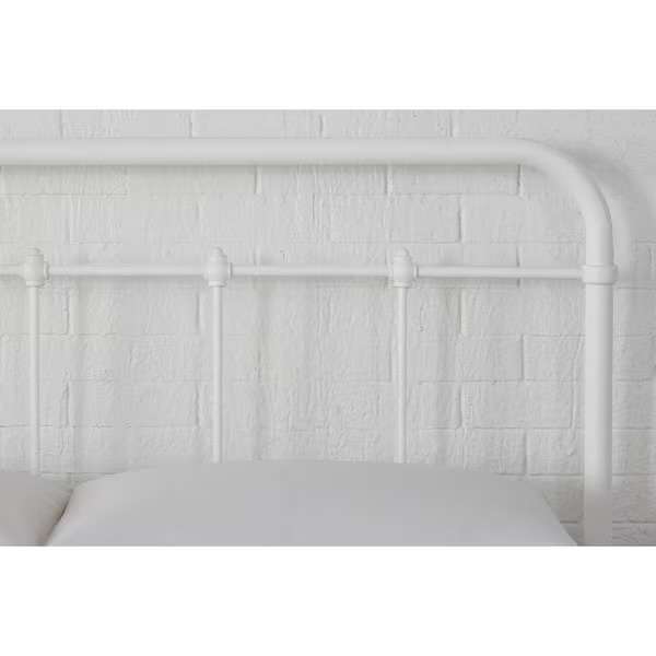 CAMA TWIN XL METAL BLANCO ESTILO GRANJA STYLEWELL DORLEY - Imagen 5