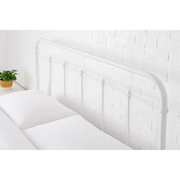CAMA TWIN XL METAL BLANCO ESTILO GRANJA STYLEWELL DORLEY - Imagen 6