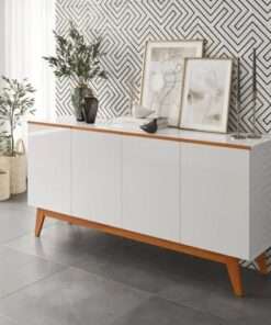 buffet 4P ares lux blanco